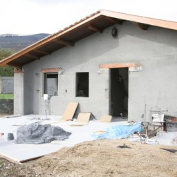 Surélévation de maison pour création d'un espace de lecture Brumath